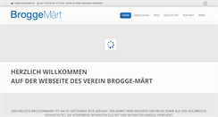 Desktop Screenshot of brueckenmarkt.ch