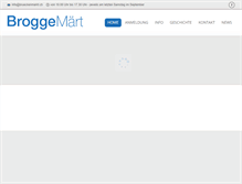 Tablet Screenshot of brueckenmarkt.ch